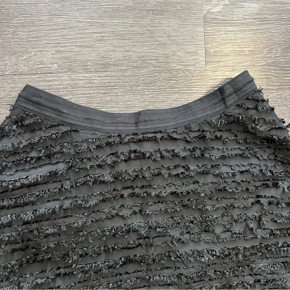 Maeve by Anthropologie Grazia Fringe A-Line Midi Skirt - Picture 3 of 9